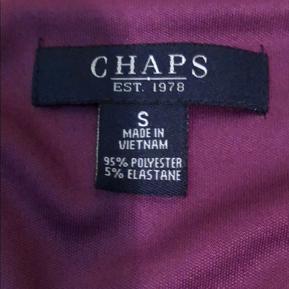 Chaps Purple Dress Women’s Size Small - Picture 4 of 11